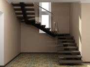 Лестницы со стеклянным ограждением. Изображение 29