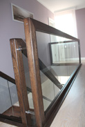 Лестницы со стеклянным ограждением. Изображение 112