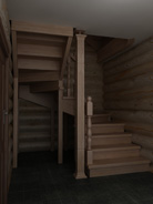 Деревянные лестницы. Изображение 134
