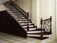 Кованые лестницы. Изображение 11